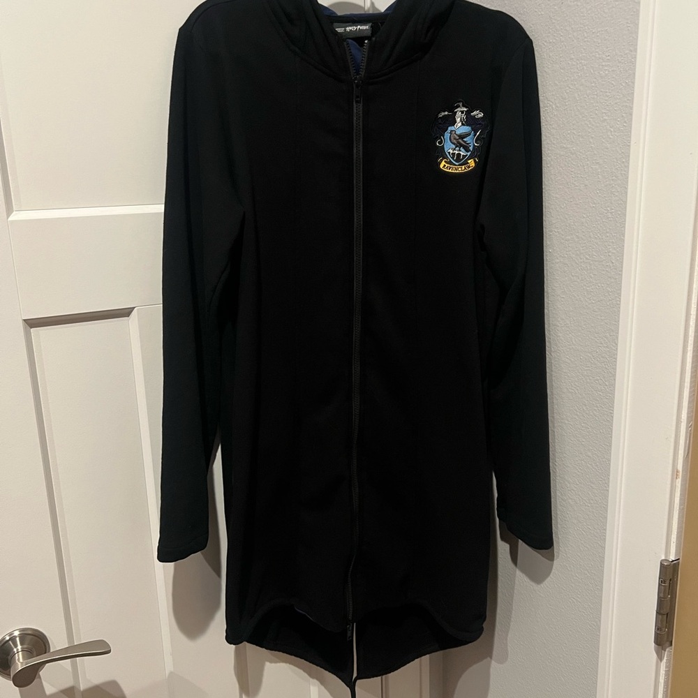 Harry Potter Ravenclaw zip-up hoodie cloak